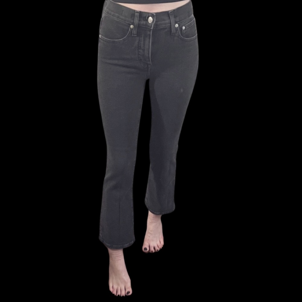 Madewell Cali Demi-Boot in Dark Gray sz 24